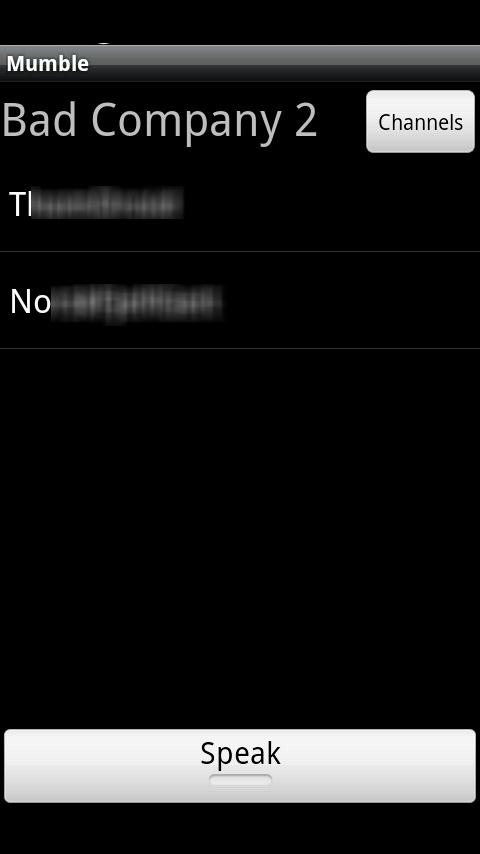 Mumble for Android Beta Android Communication
