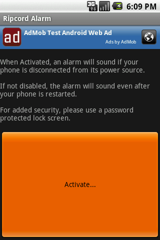 Ripcord Alarm Android Tools