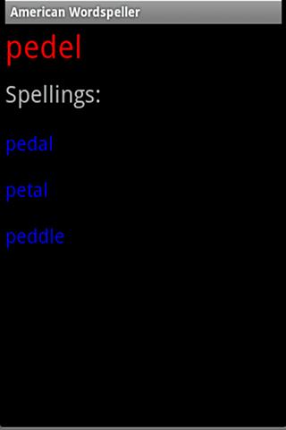 American Wordspeller Android Education
