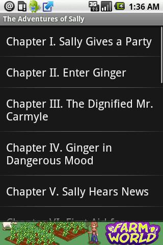 The Adventures of Sally Android Books & Reference