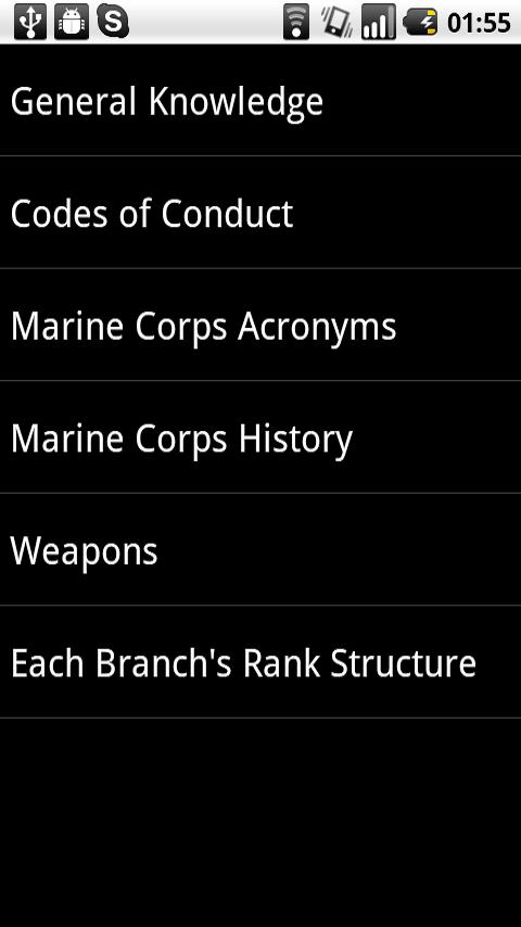 USMC Knowledge Android Books & Reference