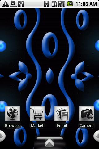 Deco Blue Android Personalization