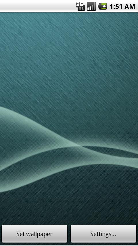 Wave Live Wallpaper Lite Android Personalization