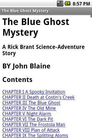 The Blue Ghost Mystery Android Entertainment