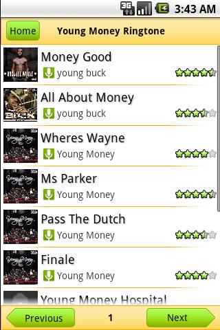 Young Money Ringtone