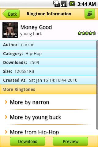 Young Money Ringtone Android Entertainment