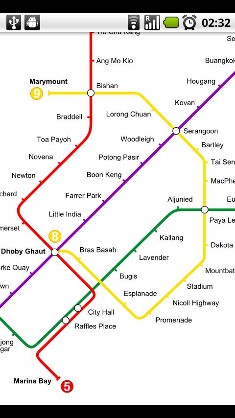 Singapore MRT Android Travel & Local