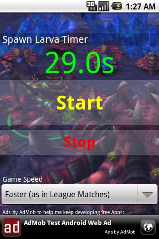 Zerg Timer Android Entertainment