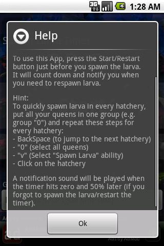 Zerg Timer Android Entertainment
