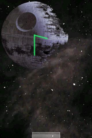 Death Star Clock Android Personalization