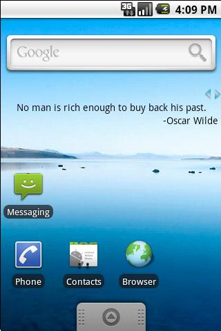 QuoteLine  quotes as widget