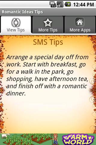 Romantic Idea Android Libraries & Demo