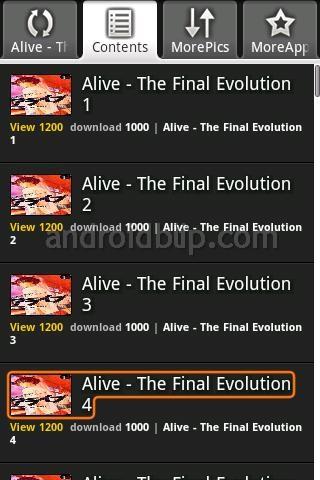 Alive – The Final Evolution Android Comics