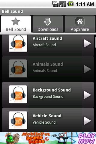 Bell Sound Android Communication