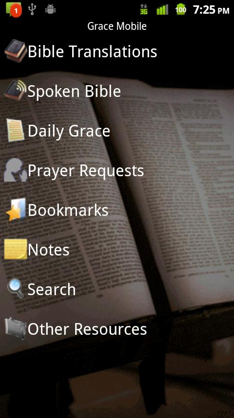 Grace Mobile Bible Studio App Android Books & Reference