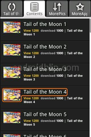 Tail of the Moon Android Comics