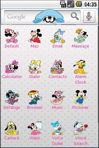 Disney Babies Android Personalization
