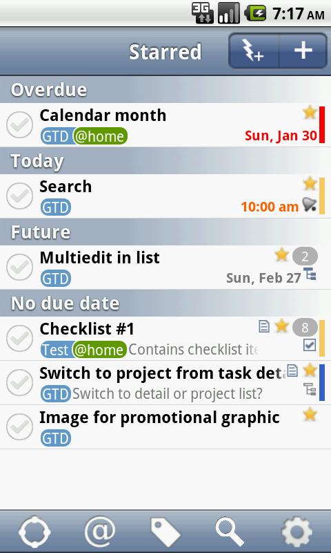 DGT GTD (Alpha) Android Productivity