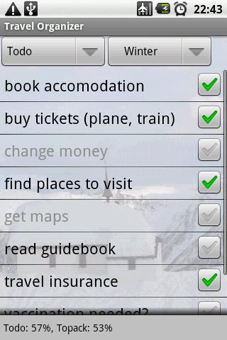 Travel Organizer Android Travel & Local