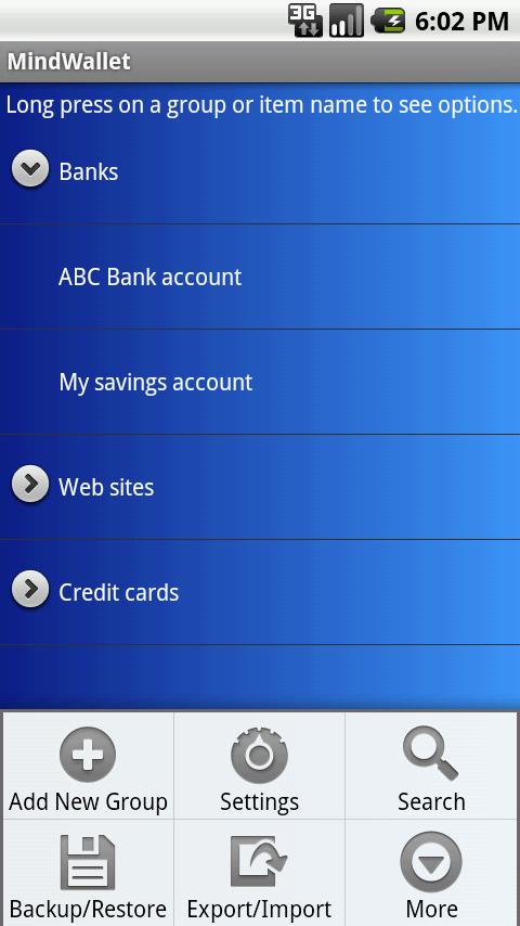 MindWallet  Password Manager