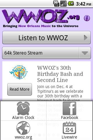 WWOZ Android Music & Audio