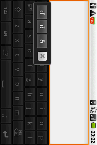 EL EN keyboard on demand Android Business