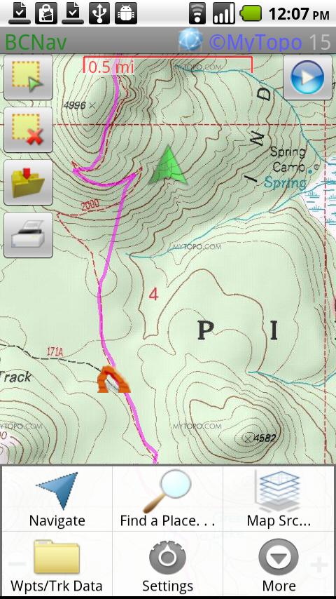 BackCountry Navigator DEMO Android Transportation