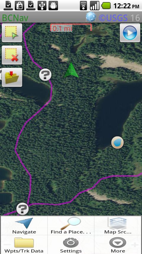 BackCountry Navigator DEMO Android Transportation