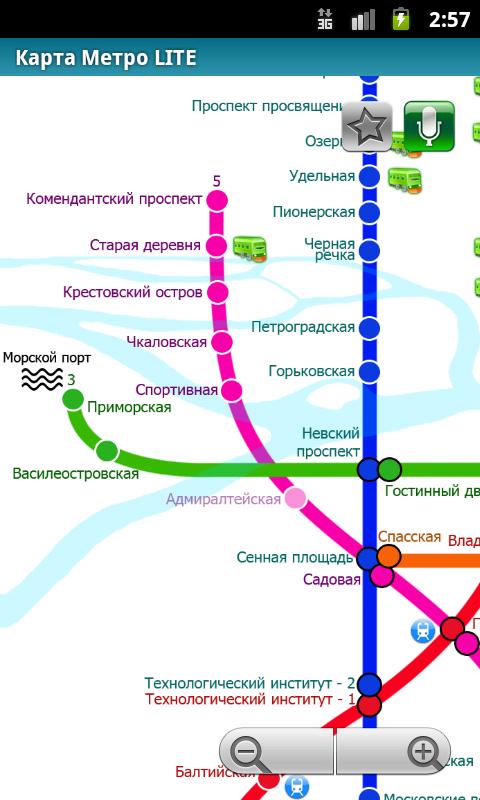St.Petersburgstylized map #1