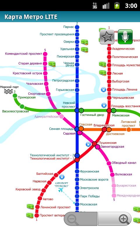 S.Petersburg (Metro 24 map) Android Travel & Local