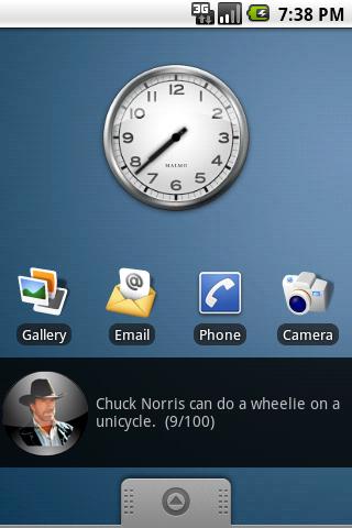 Chuck Norris Facts Widget Free Android Entertainment