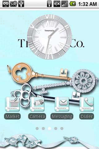 Tiffany and Co. Theme Android Personalization