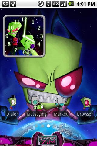 Invader Zim Theme Android Personalization