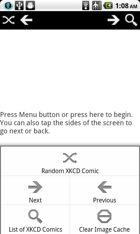 XKCD Viewer Android Comics