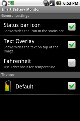 Smart Battery Monitor Android Tools