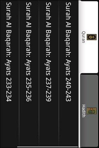 Daily Quran and Hadith Reader Android Books & Reference