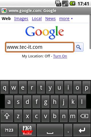 Type Or Scan Barcode Keyboard Android Productivity