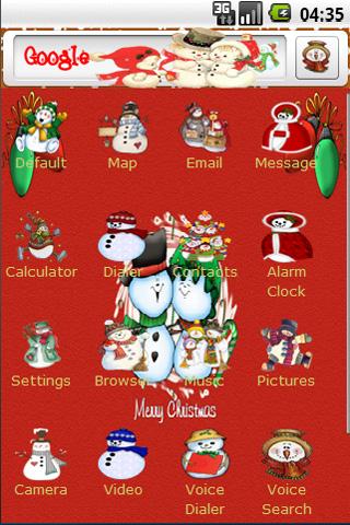 Let It Snow Android Personalization