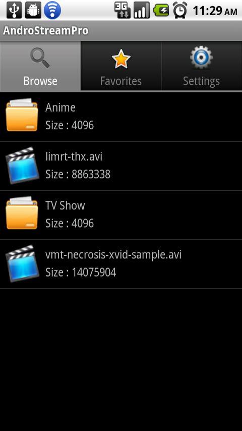 AndroStream Free Android Media & Video