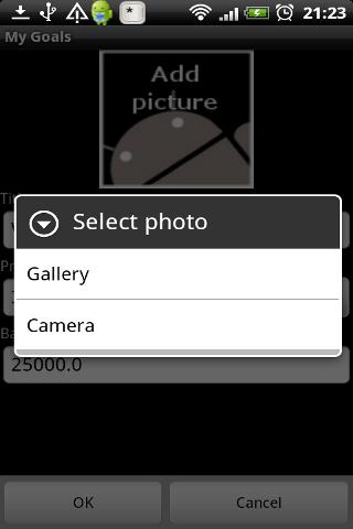 My Goals Android Finance