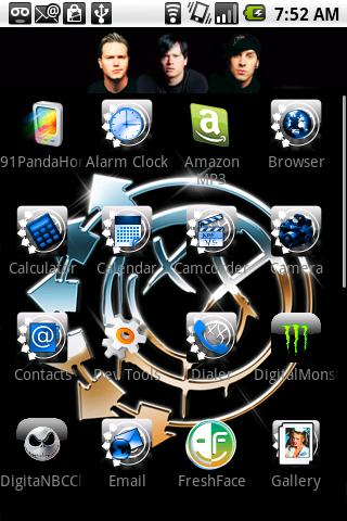 Blink-182 Theme Android Personalization