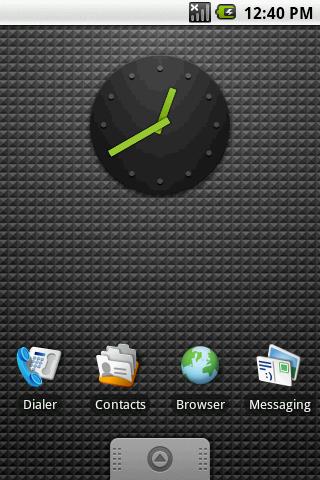 Nexus Clock Widget 2×2 HighRes Android Personalization
