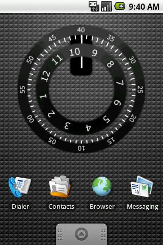 TedZkeletal Clock Widget 4×3 Android Personalization