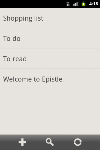 Epistle Android Productivity