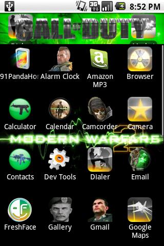 Modern Warfare 2 Android Personalization