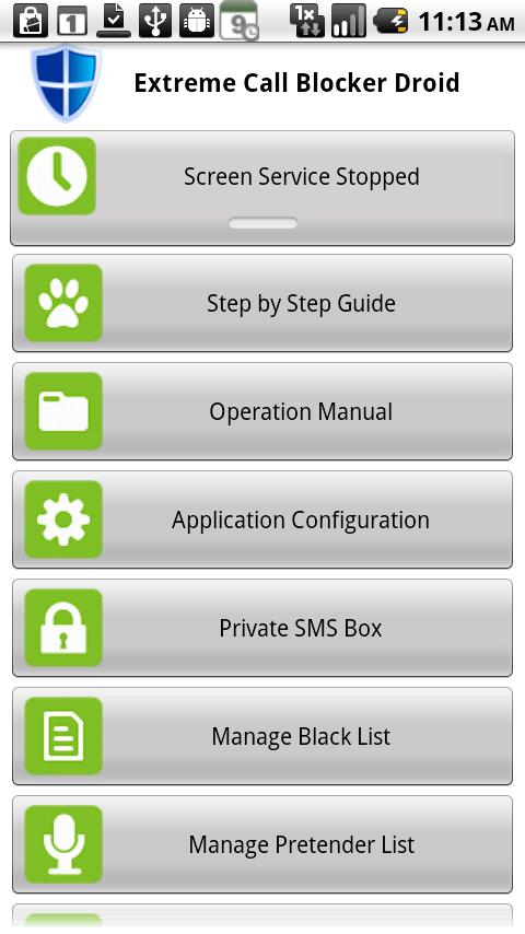 Extreme Call Blocker Droid Android Tools