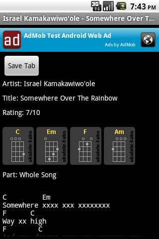 Ukulele Tabs Android Music & Audio