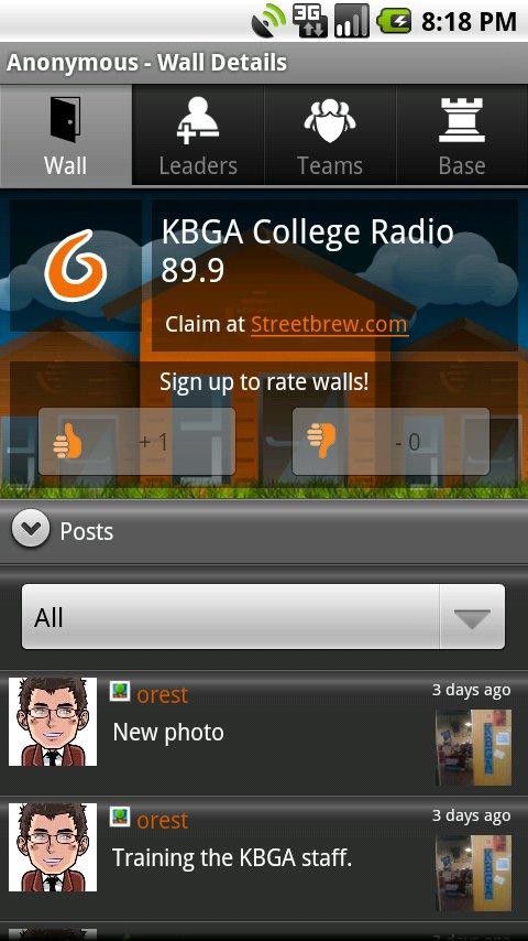 KBGA 89.9 FM Android Social