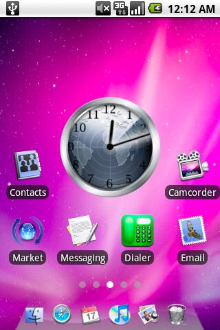 Mac OS X Theme Android Personalization