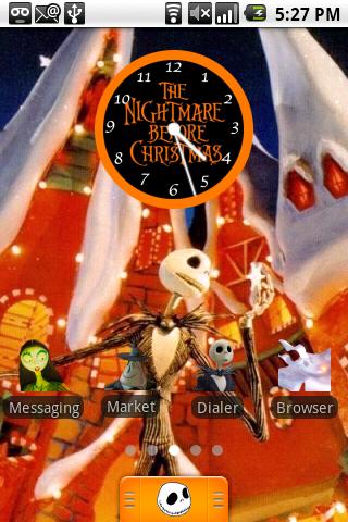 Nightmare Before X-Mas Theme Android Personalization